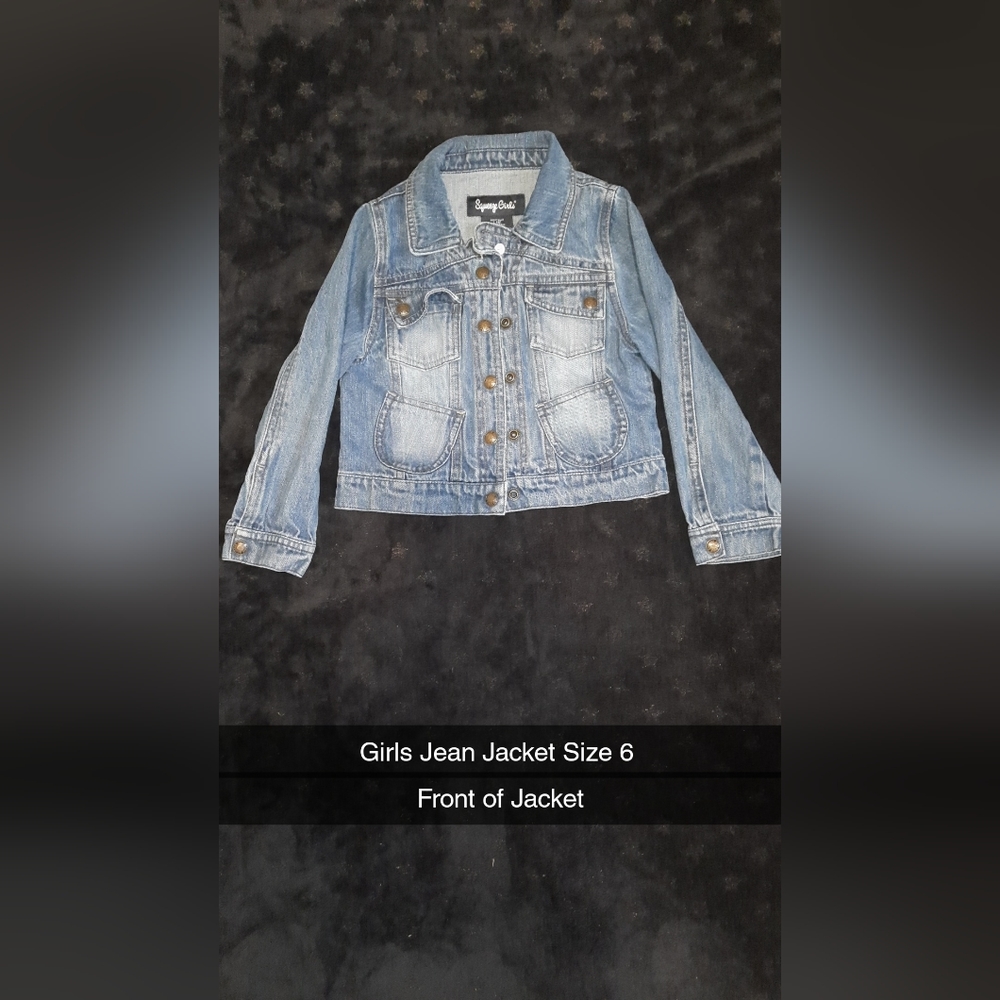 Little Girls Jeans Jacket